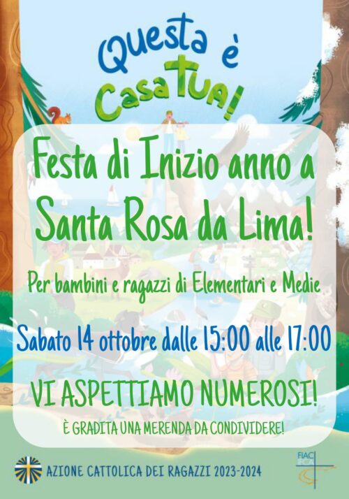 Festa di Inizio Anno