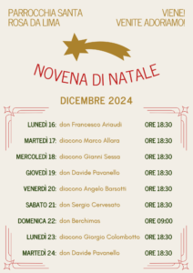 Novena di Natale 2024